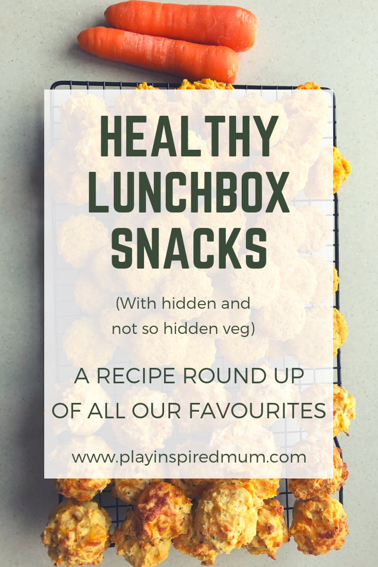 Healthy Lunchbox Snacks Recipe Round Up